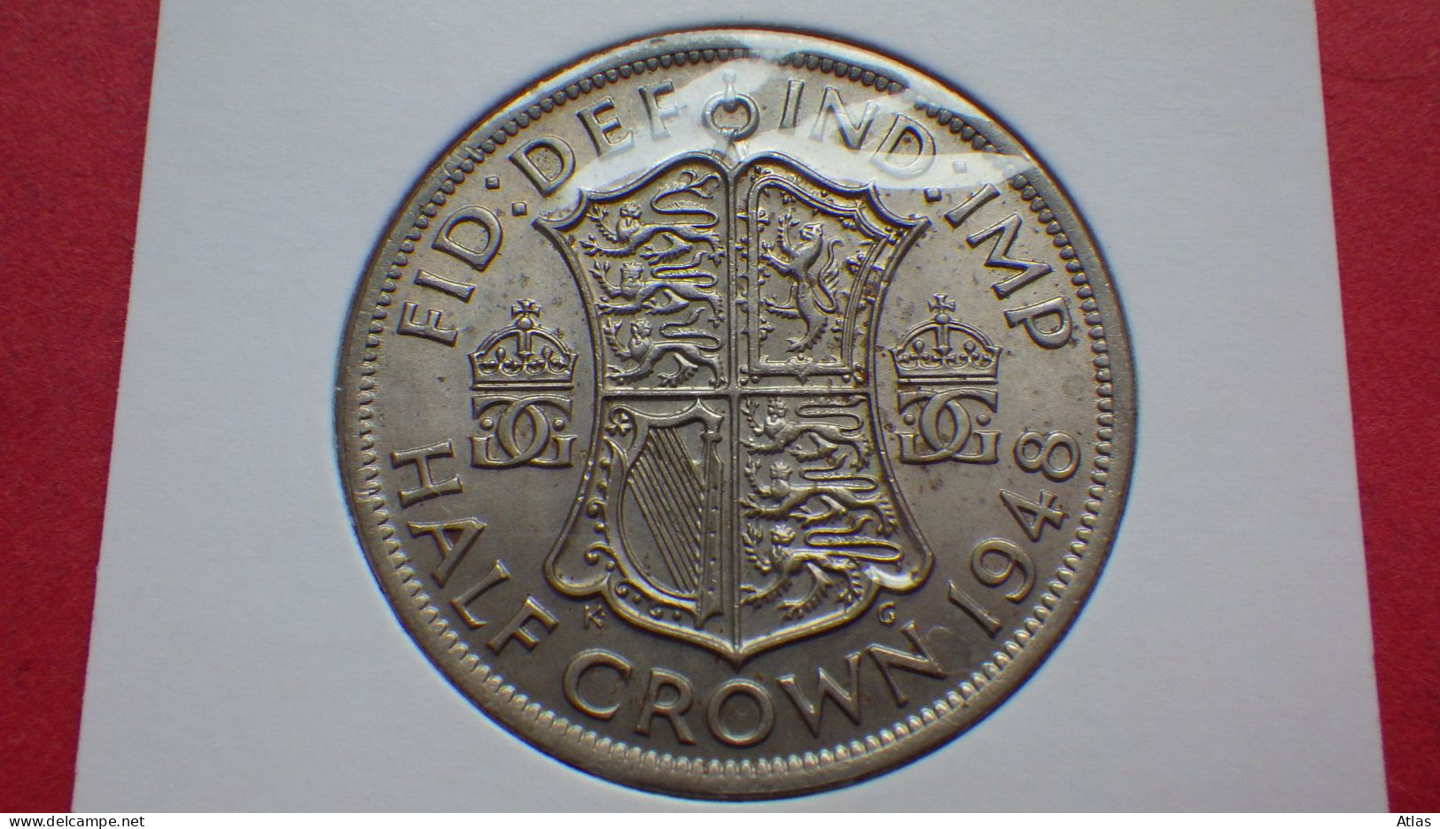 Half Crown 1948 Pièce De Monnaie En Cupronickel - Sonstige & Ohne Zuordnung