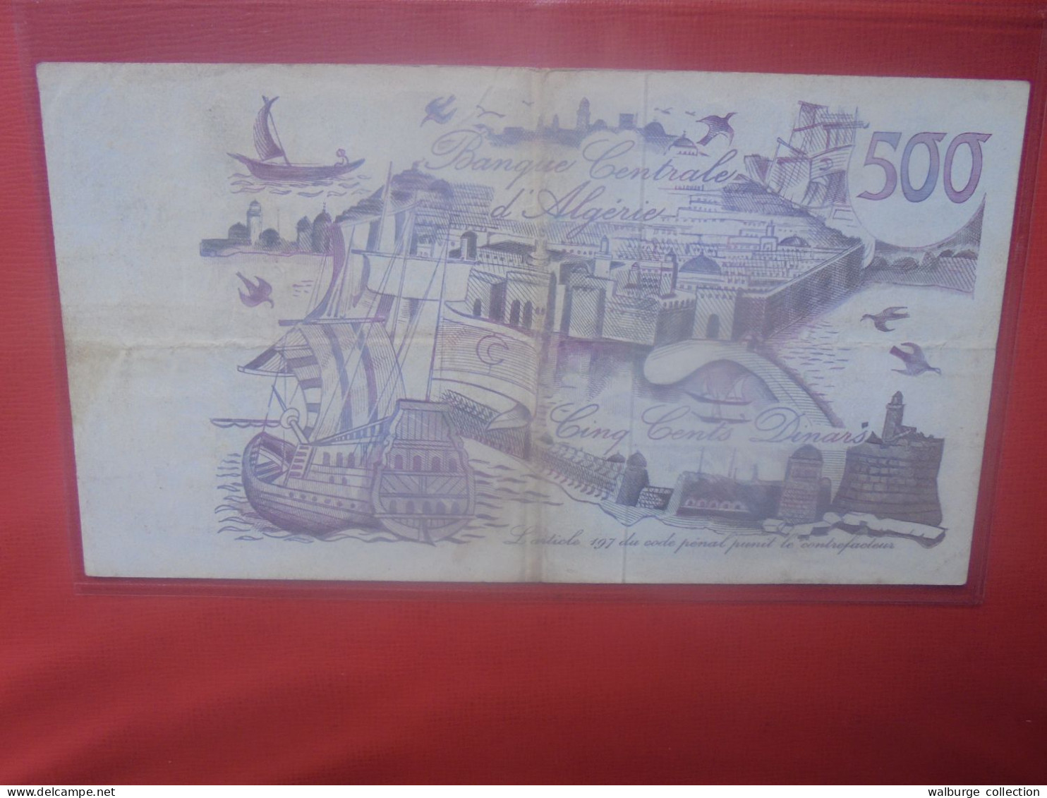 ALGERIE 500 DINARS 1970 Circuler (B.31) - Algeria