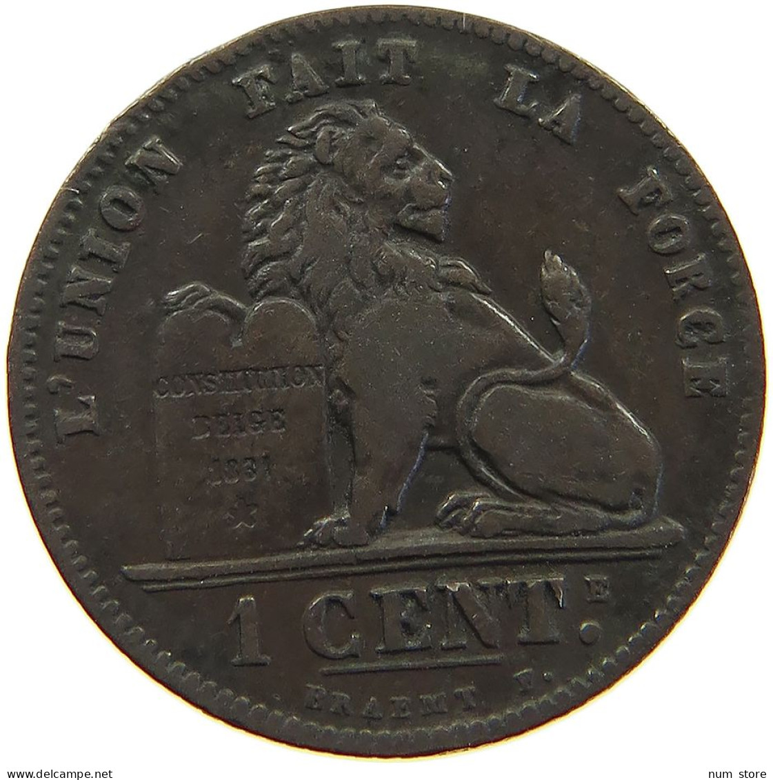 BELGIUM 1 CENTIME 1899 #c065 0025 - 1 Cent