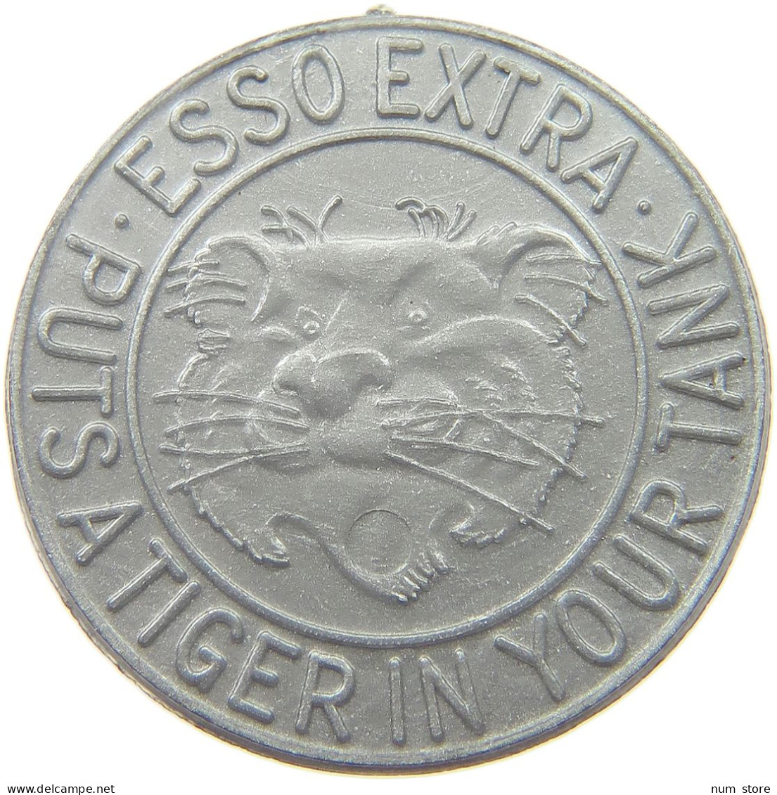 AUSTRALIA TOKEN PALSTIC 20 CENTS ESSO #s052 0745 - 20 Cents