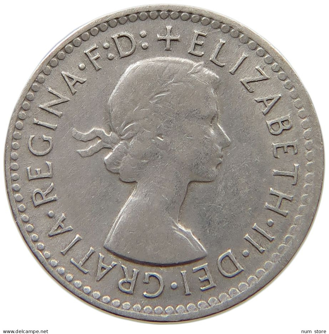 AUSTRALIA THREEPENCE 1955 #a069 0369 - Threepence