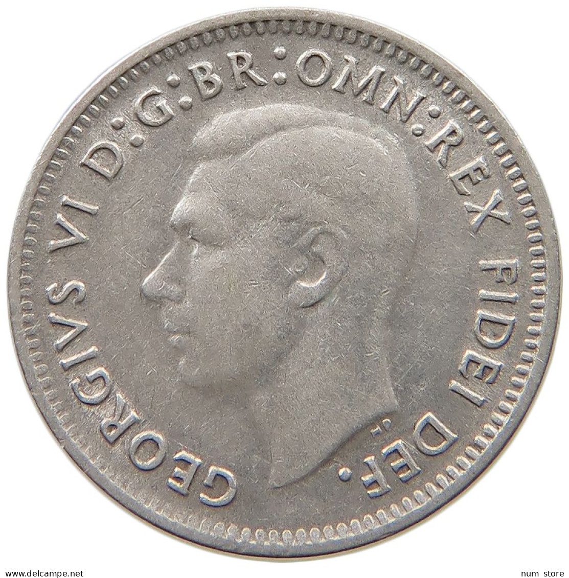 AUSTRALIA THREEPENCE 1950 #a034 0157 - Threepence