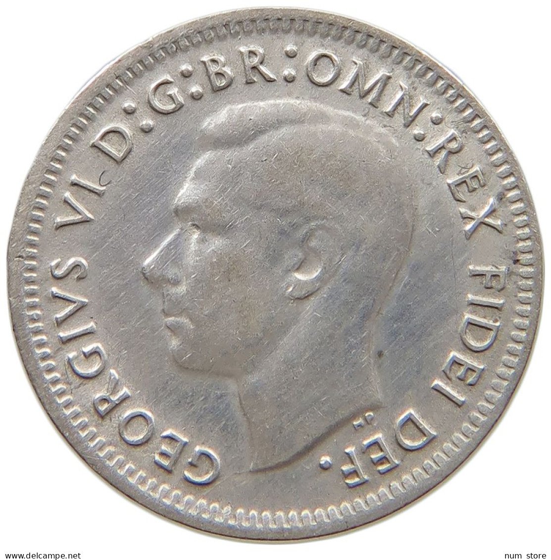 AUSTRALIA THREEPENCE 1949 #a069 0347 - Threepence