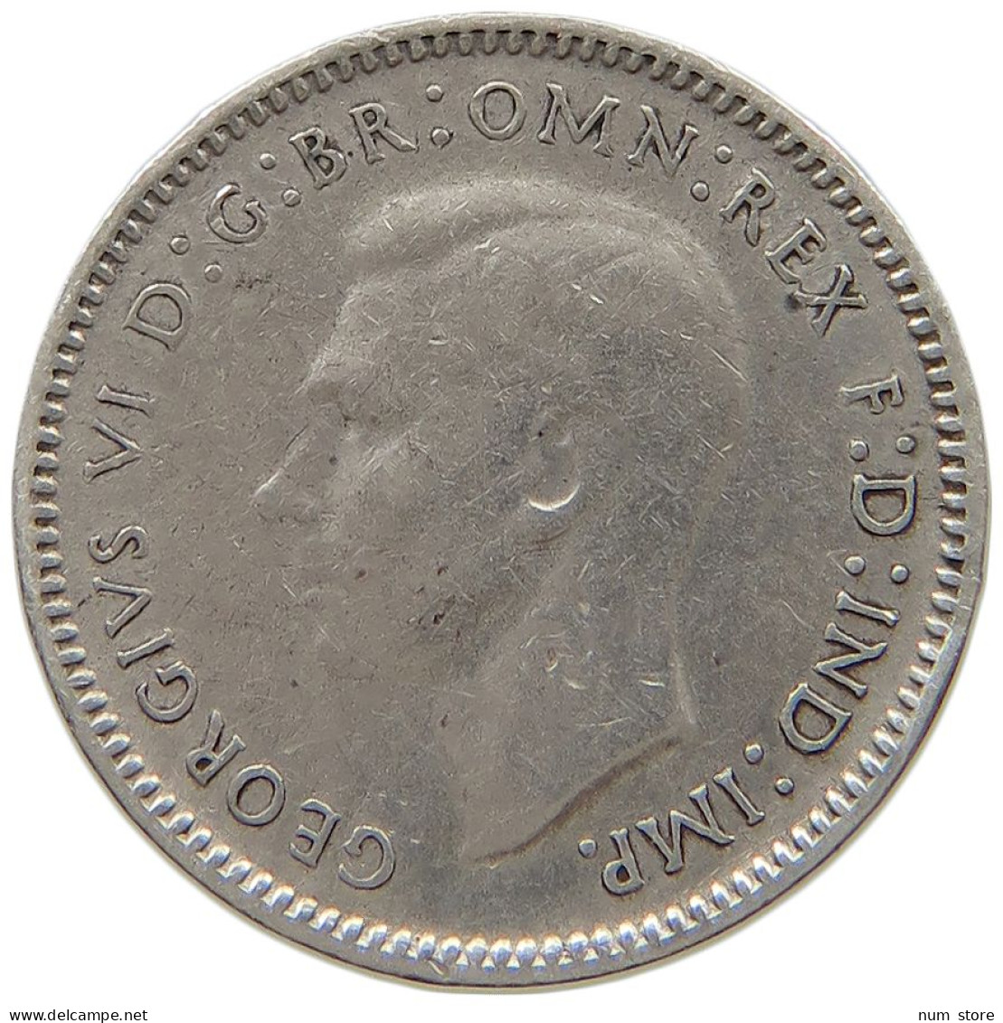 AUSTRALIA THREEPENCE 1943 #a069 0345 - Threepence