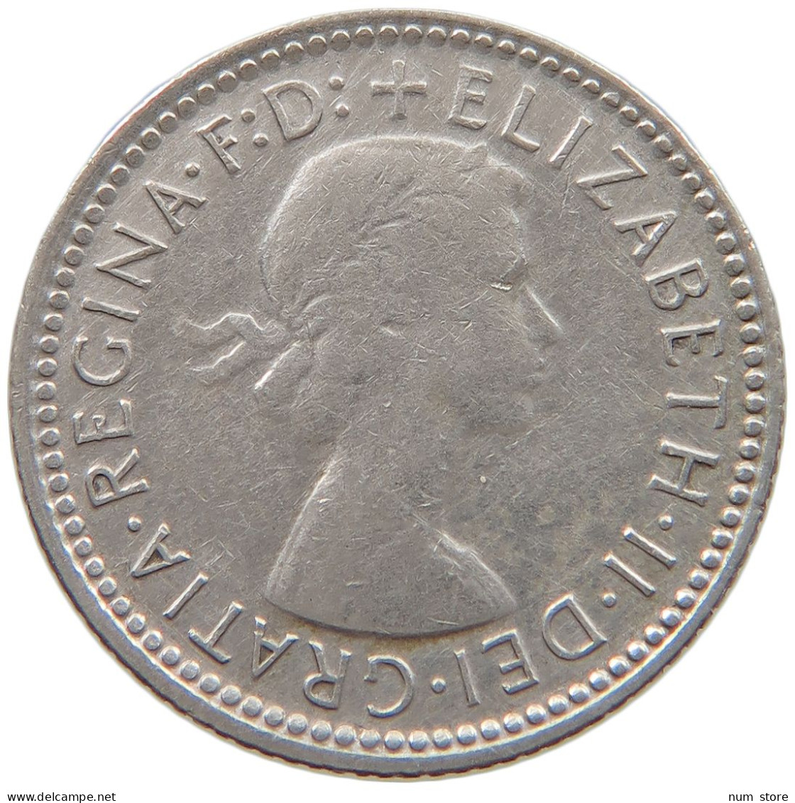 AUSTRALIA SIXPENCE 1957 #a064 0193 - Sixpence