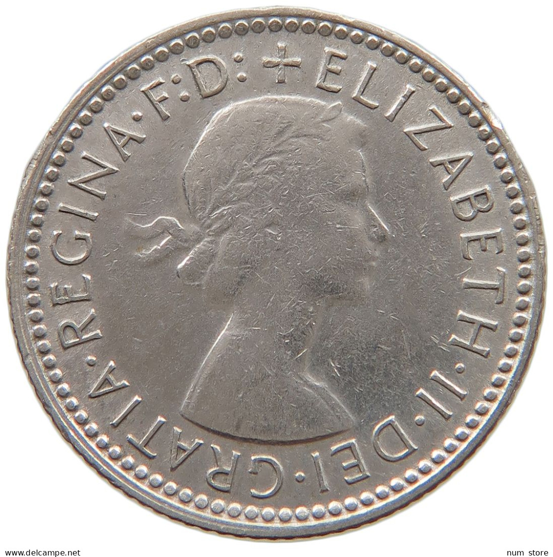 AUSTRALIA SIXPENCE 1960 #a064 0189 - Sixpence