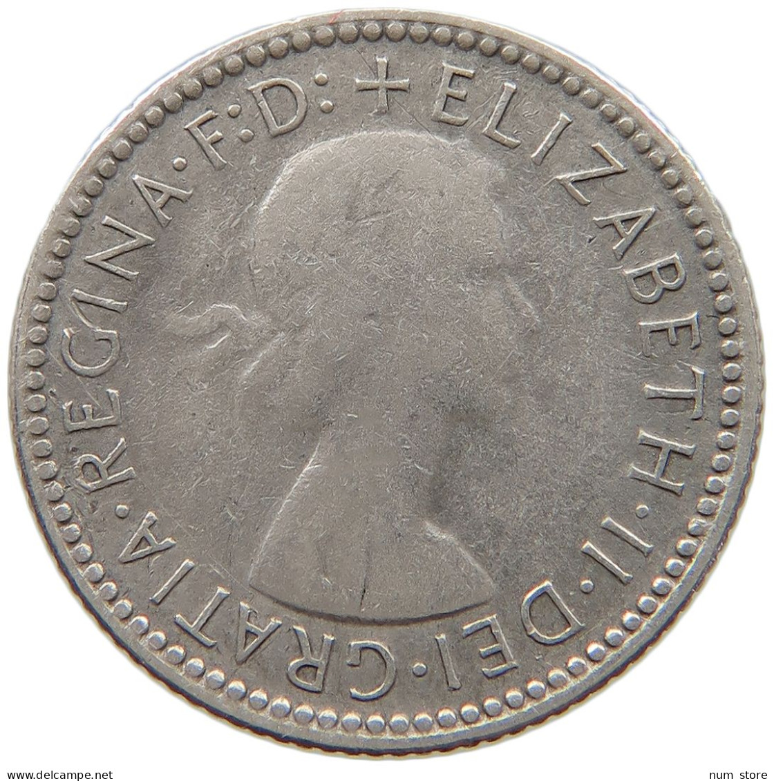 AUSTRALIA SIXPENCE 1956 #a064 0183 - Sixpence