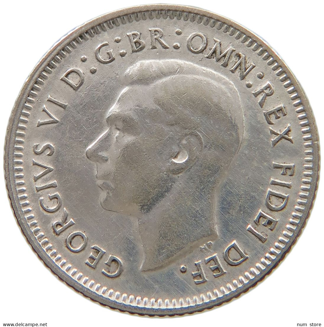 AUSTRALIA SIXPENCE 1952 #a073 0839 - Sixpence