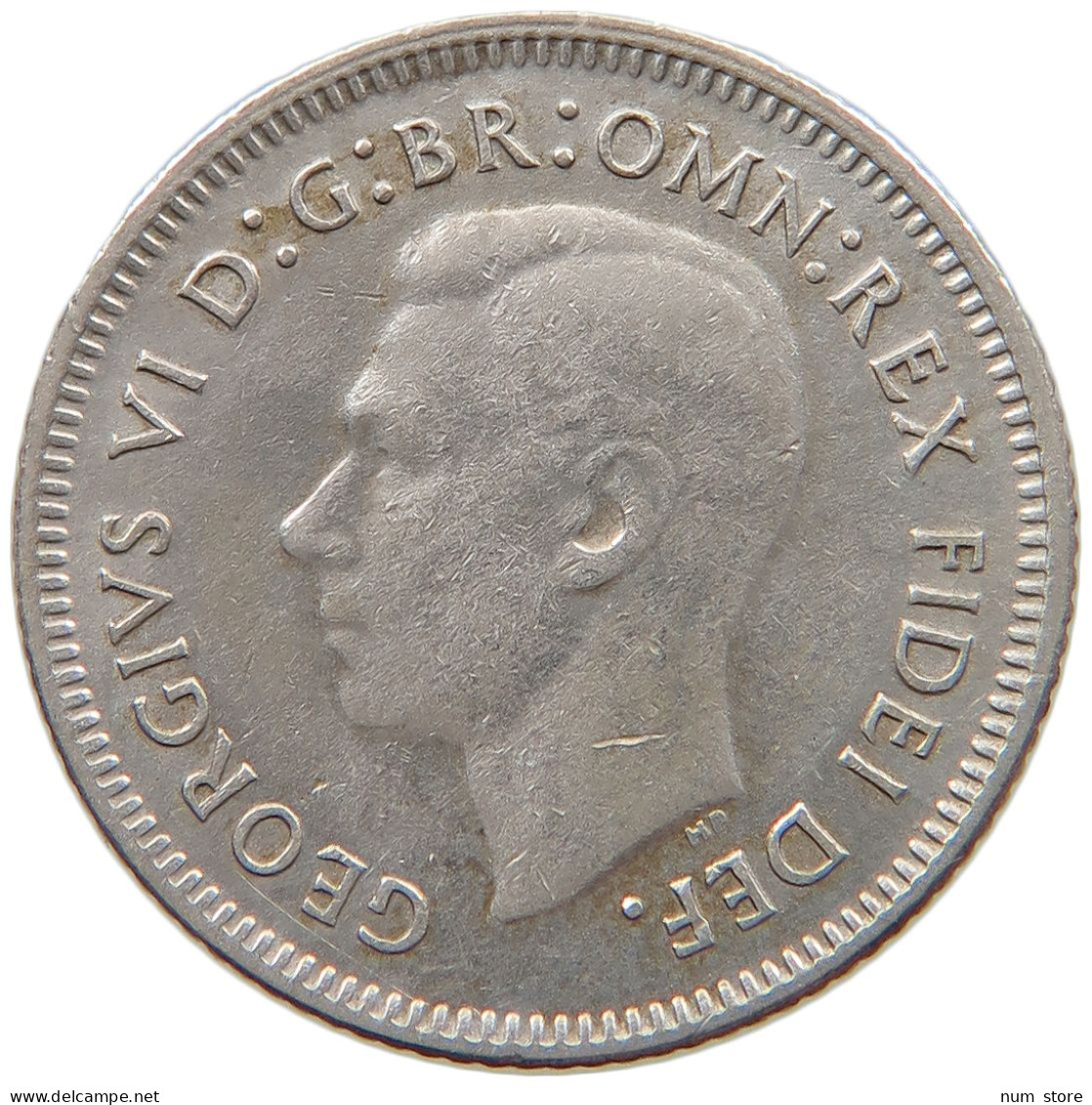 AUSTRALIA SIXPENCE 1951 #a064 0155 - Sixpence