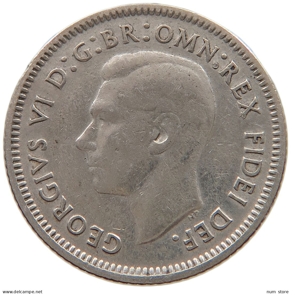 AUSTRALIA SIXPENCE 1950 #a064 0159 - Sixpence