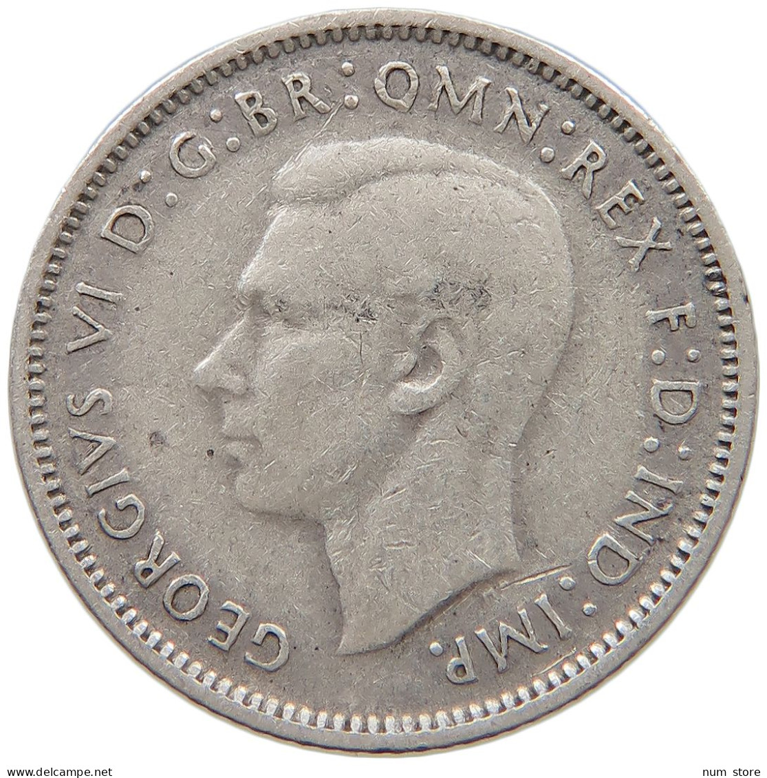 AUSTRALIA SIX PENCE 1942 #c041 0029 - Sixpence