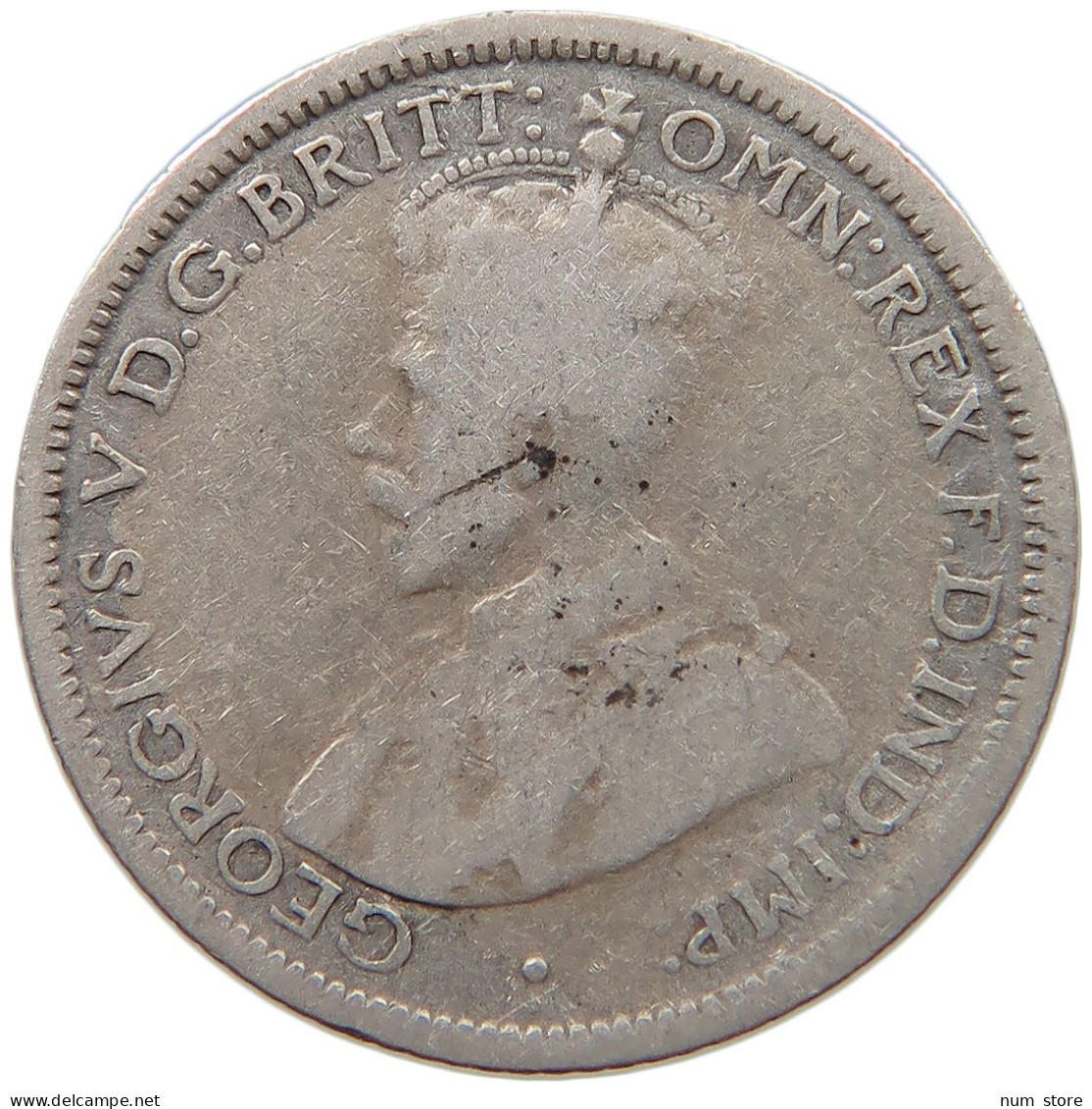 AUSTRALIA SIX PENCE 1925 #c041 0007 - Sixpence