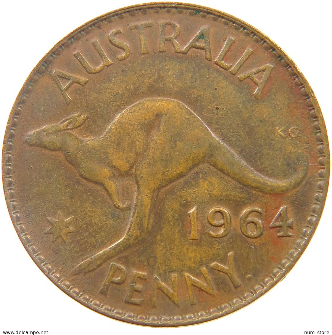 AUSTRALIA PENNY 1964 #c071 0417 - Penny