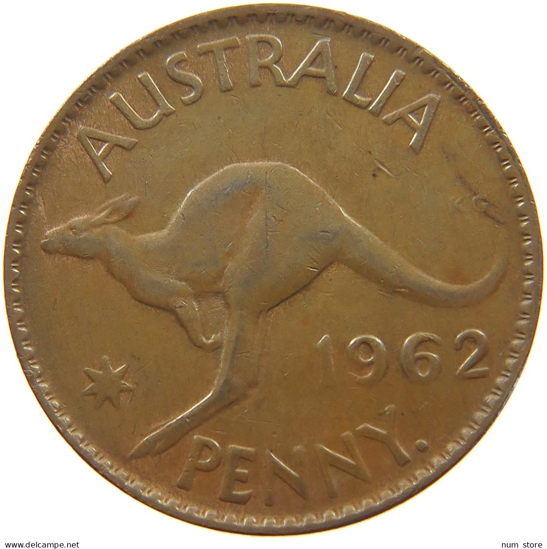 AUSTRALIA PENNY 1962 #a057 0707 - Penny