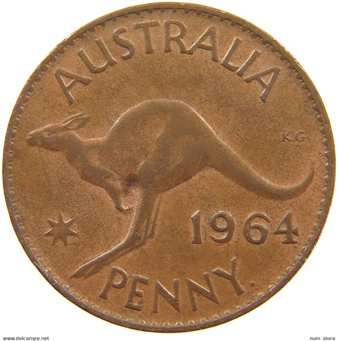 AUSTRALIA PENNY 1964 #a065 0401 - Penny