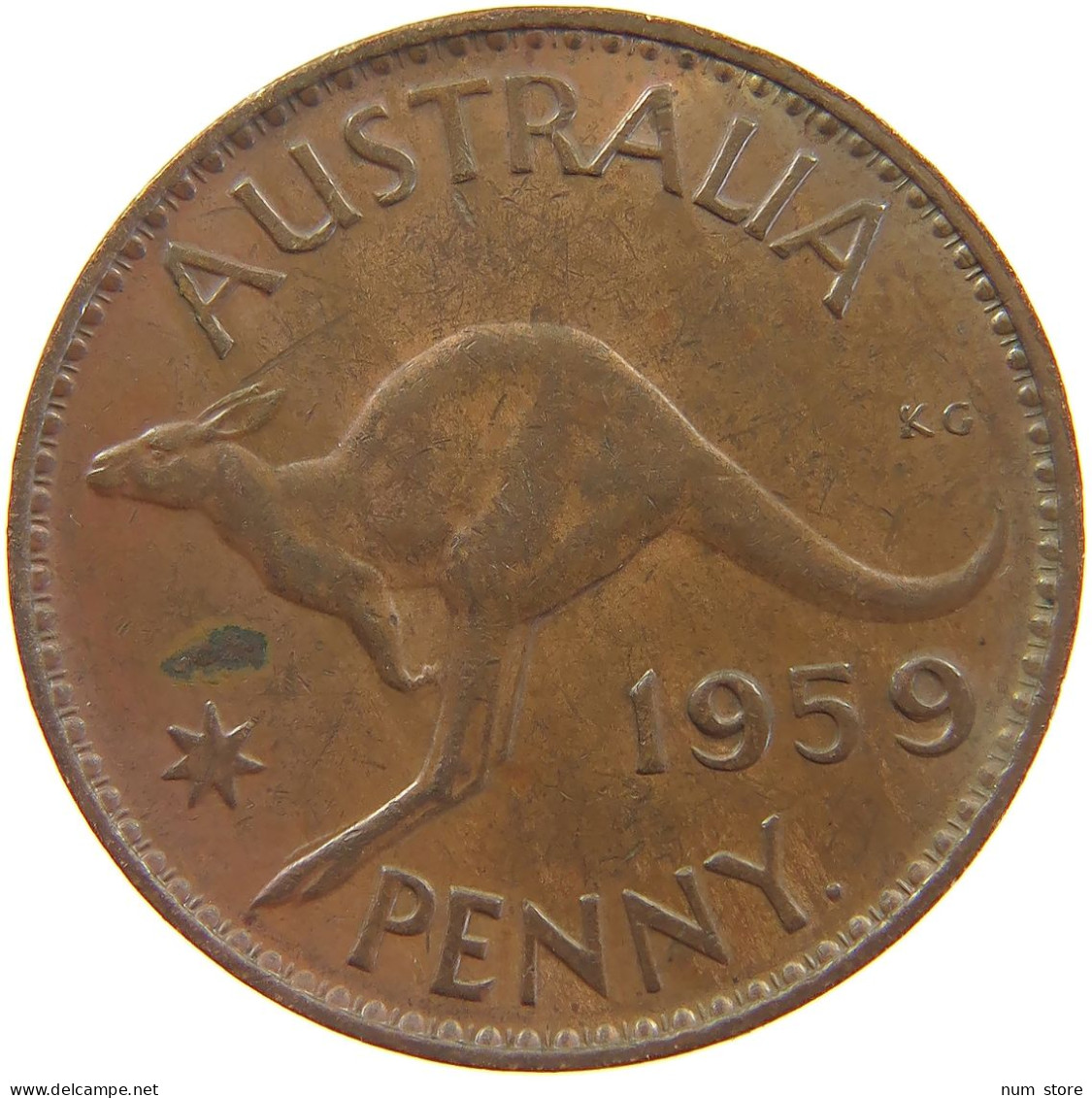 AUSTRALIA PENNY 1959 #a065 0407 - Penny