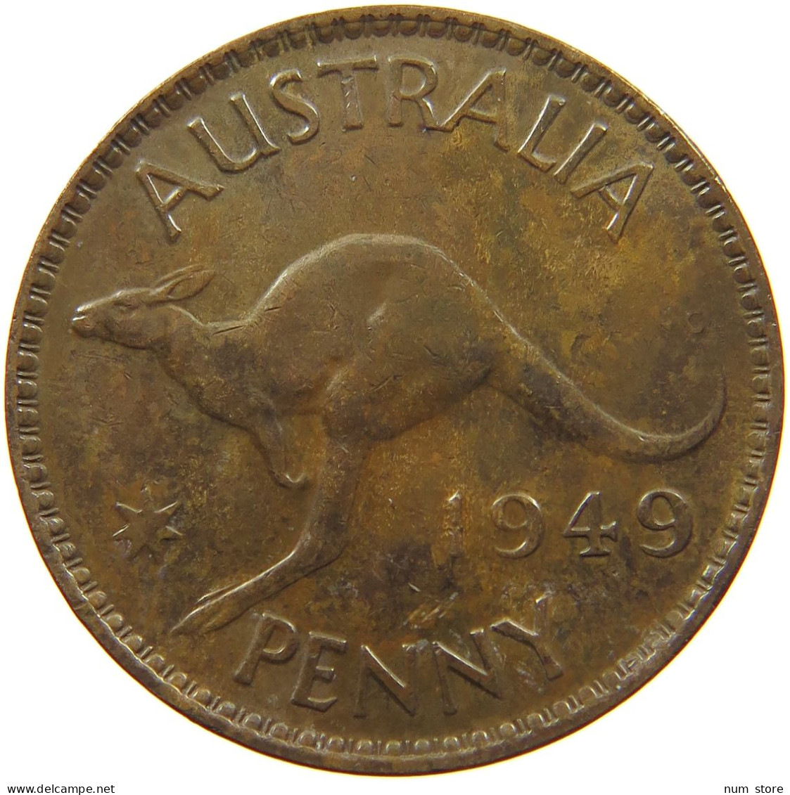 AUSTRALIA PENNY 1949 #a057 0727 - Penny