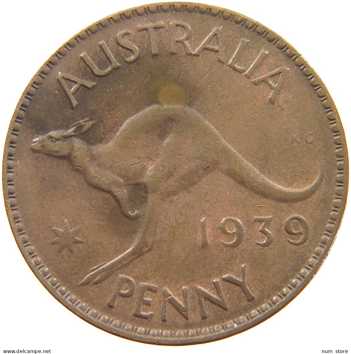 AUSTRALIA PENNY 1939 #a065 0397 - Penny