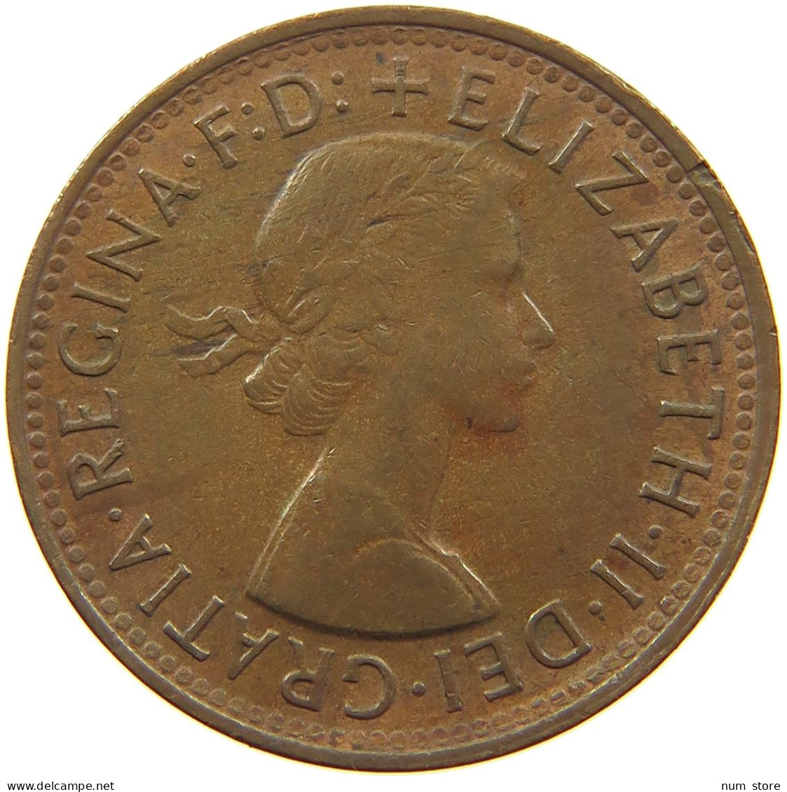 AUSTRALIA HALFPENNY 1962 #a057 0761 - ½ Penny