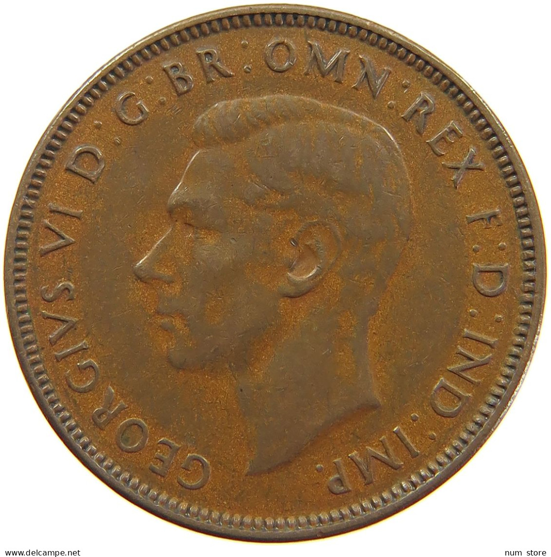 AUSTRALIA HALFPENNY 1941 #a062 0469 - ½ Penny