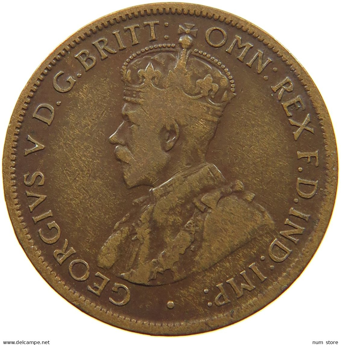 AUSTRALIA HALFPENNY 1921 #a057 0747 - ½ Penny