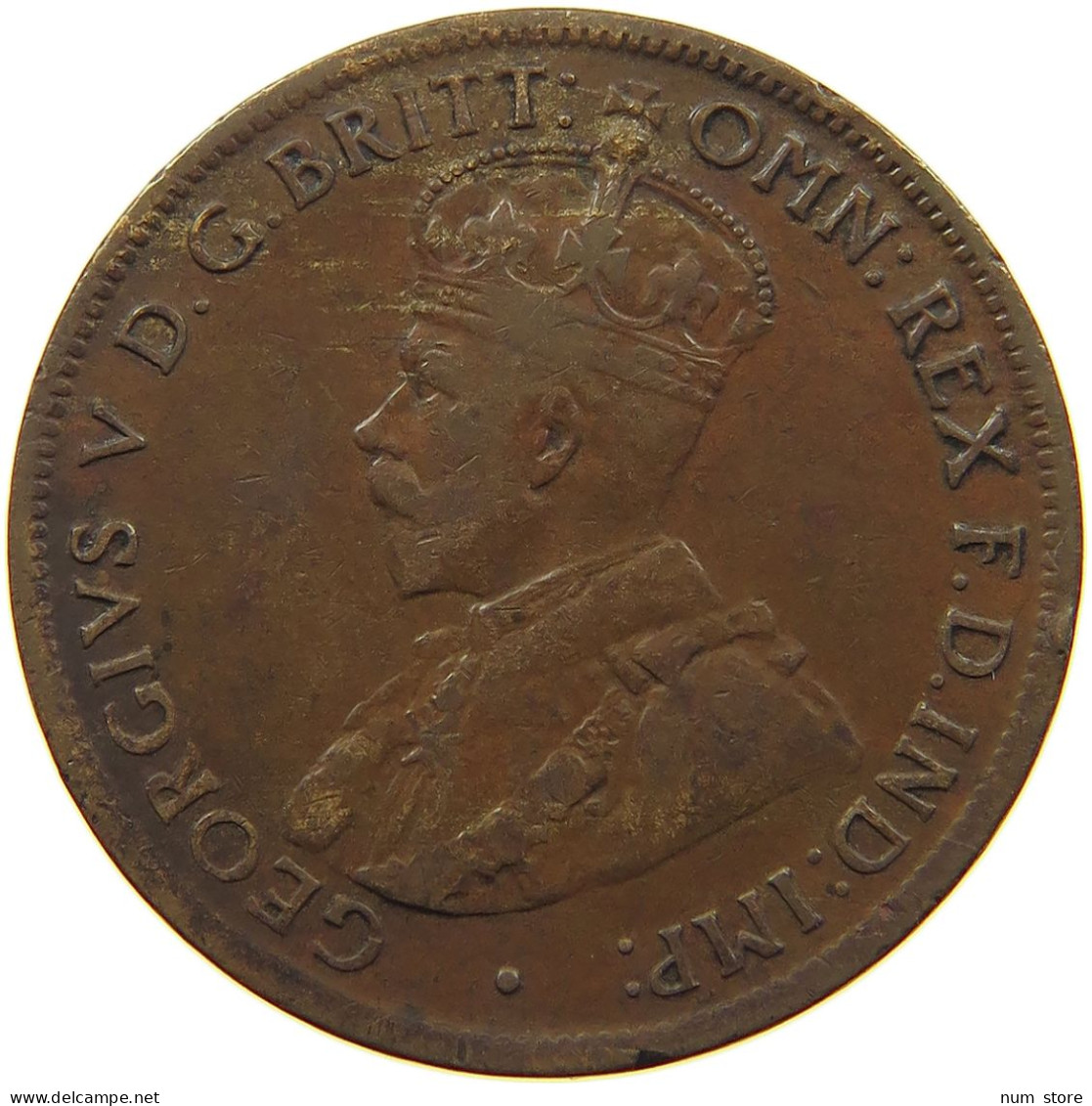 AUSTRALIA HALFPENNY 1921 #a066 0215 - ½ Penny