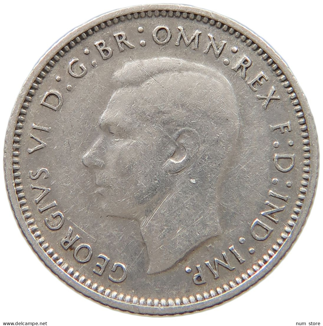 AUSTRALIA 6 PENCE 1945 #c019 0051 - Sixpence