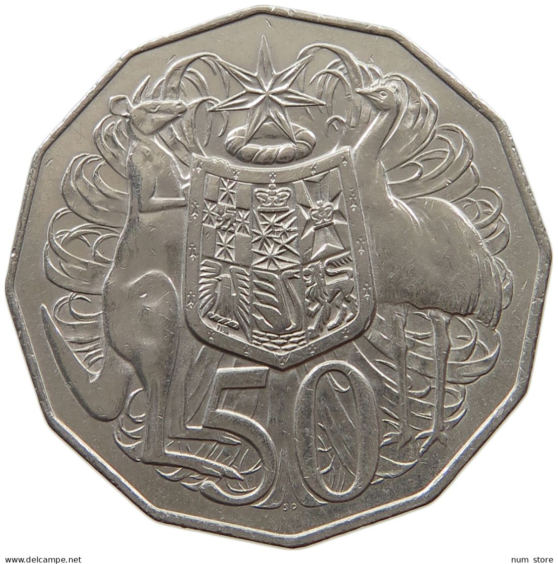 AUSTRALIA 50 CENTS 1984 #a071 0671 - 50 Cents