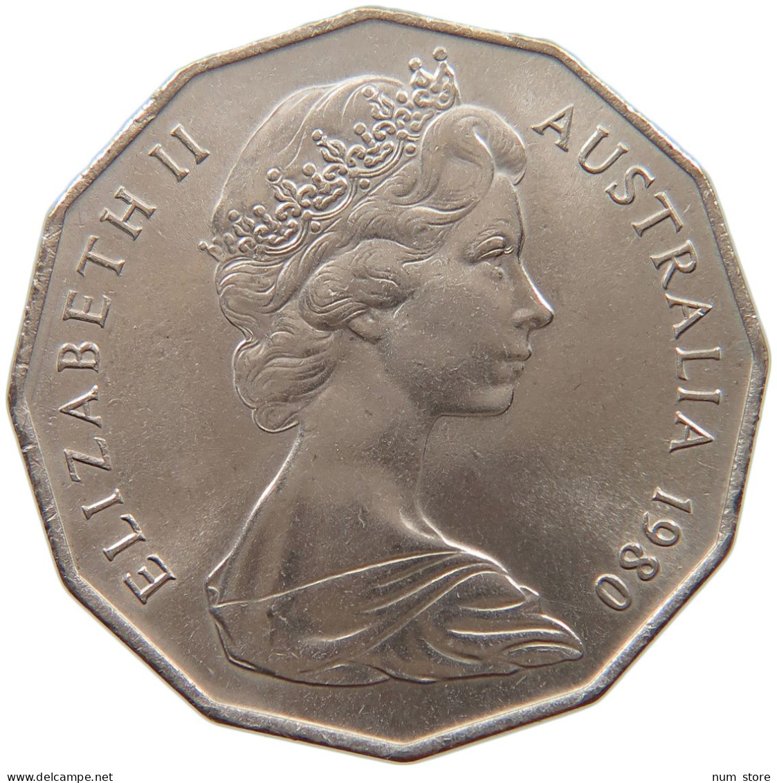 AUSTRALIA 50 CENTS 1980 TOP #c042 0299 - 50 Cents