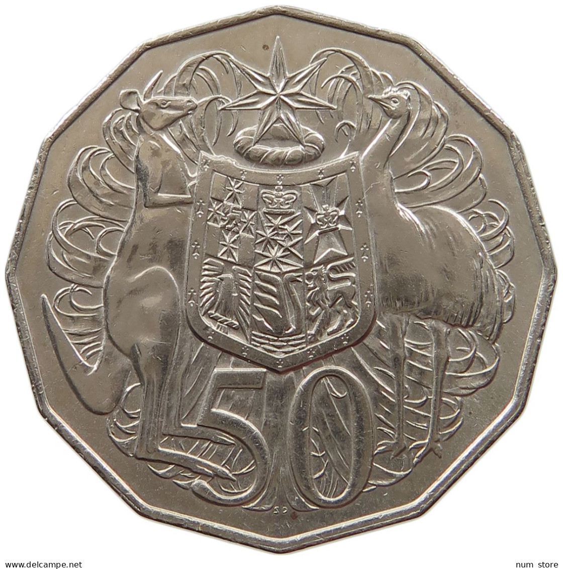 AUSTRALIA 50 CENTS 1980 #a043 0001 - 50 Cents