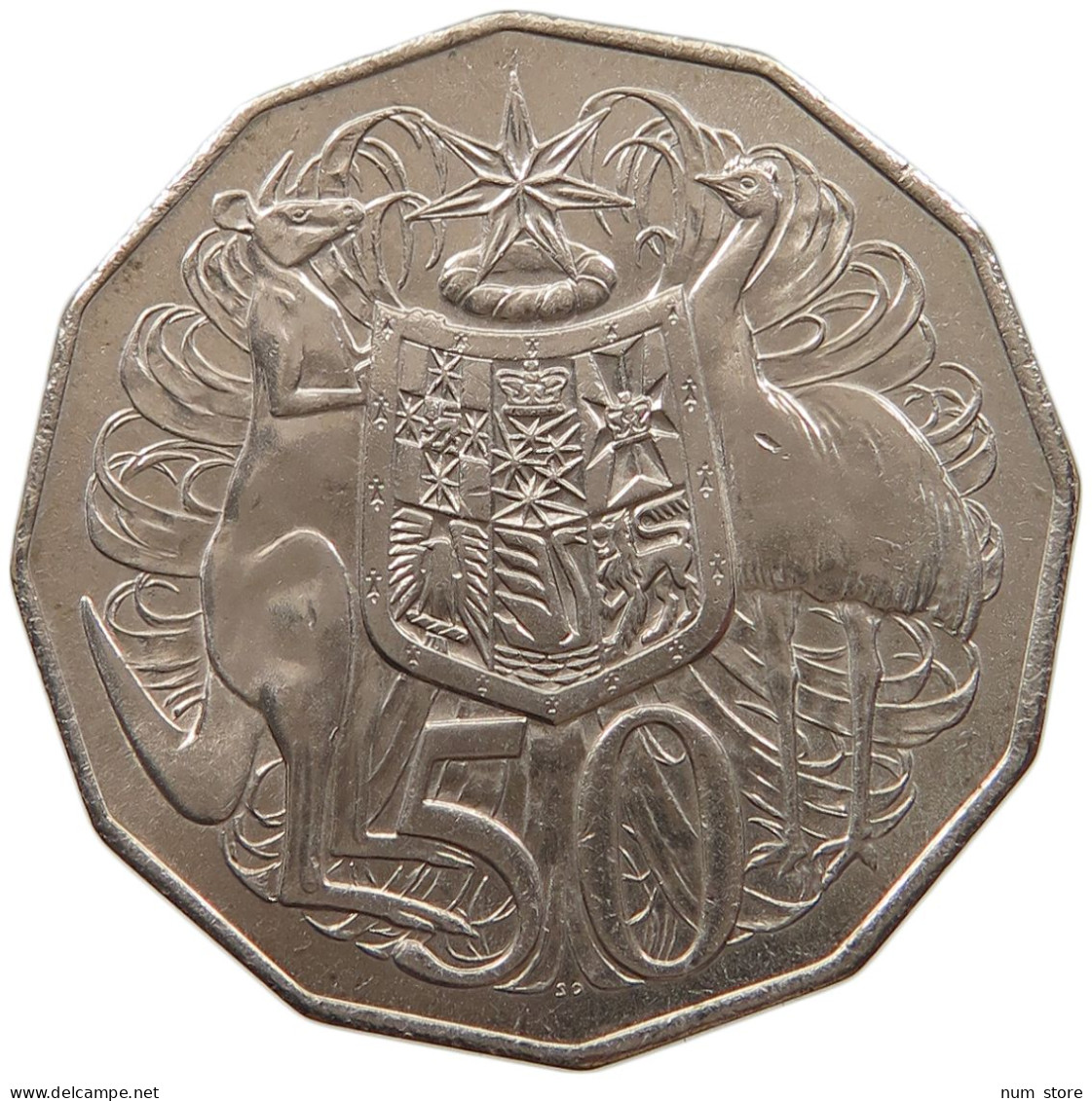 AUSTRALIA 50 CENTS 1980 TOP #c071 0013 - 50 Cents