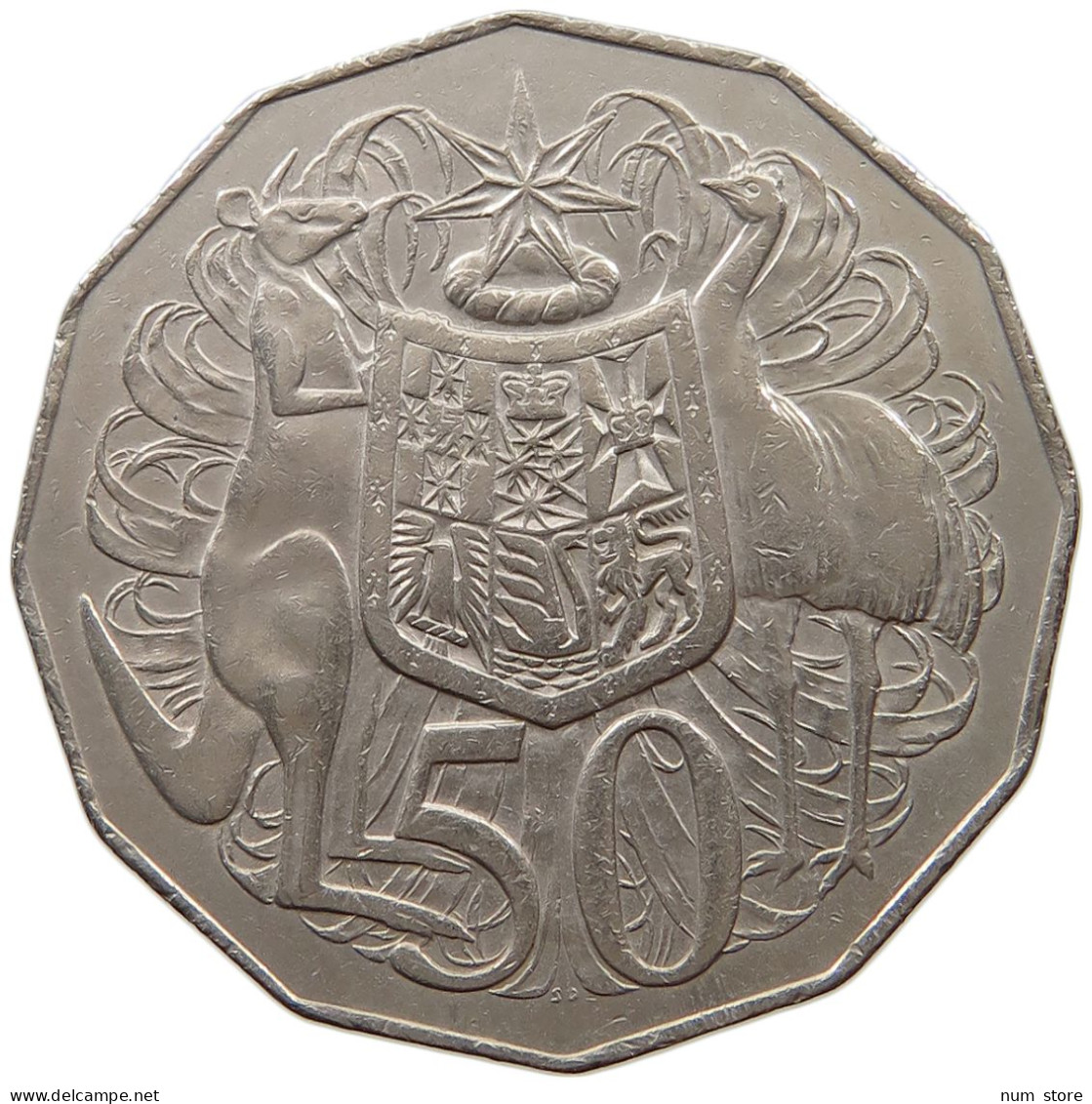 AUSTRALIA 50 CENTS 1974 #a071 0673 - 50 Cents