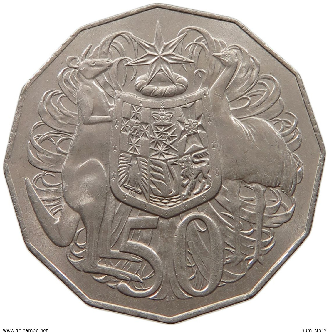 AUSTRALIA 50 CENTS 1975 #a053 0873 - 50 Cents