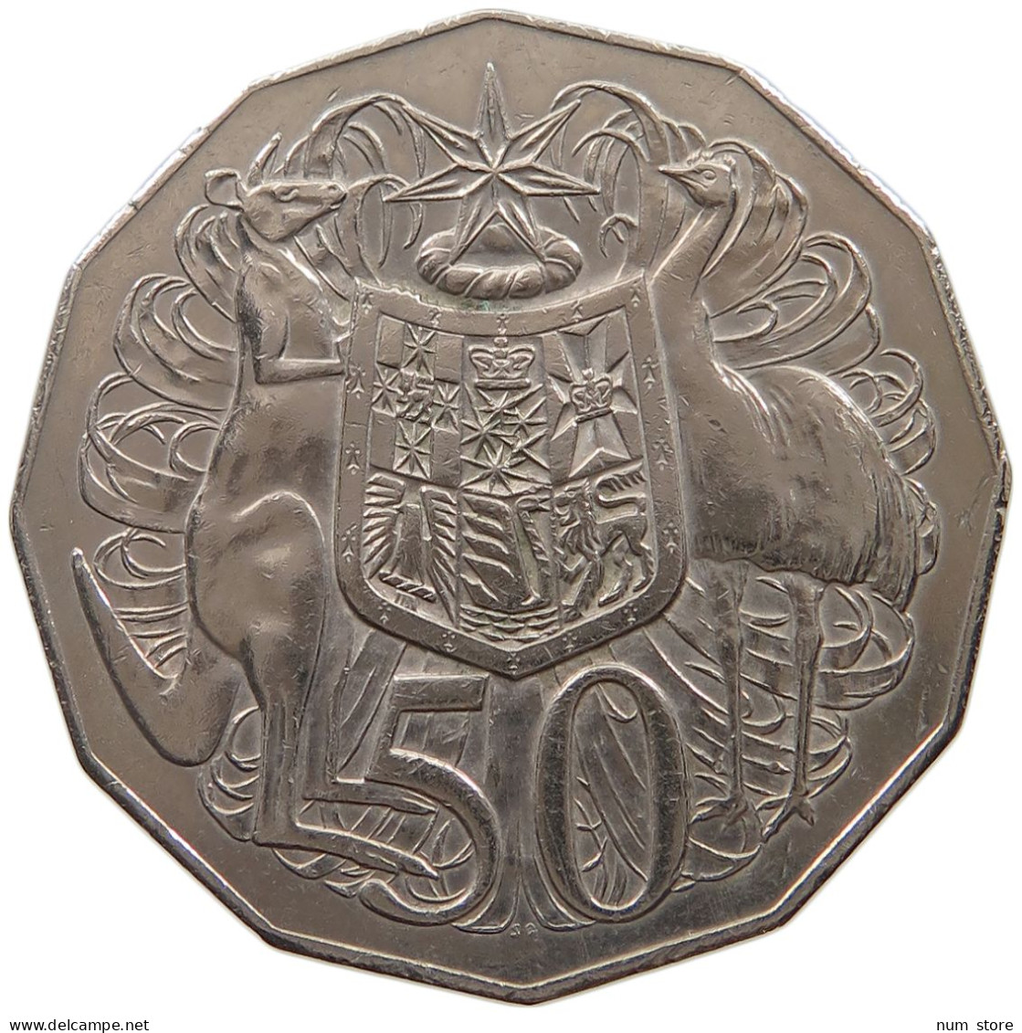 AUSTRALIA 50 CENTS 1971 #a079 0057 - 50 Cents