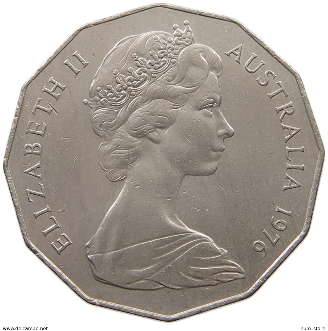 AUSTRALIA 50 CENTS 1976 #a053 0869 - 50 Cents