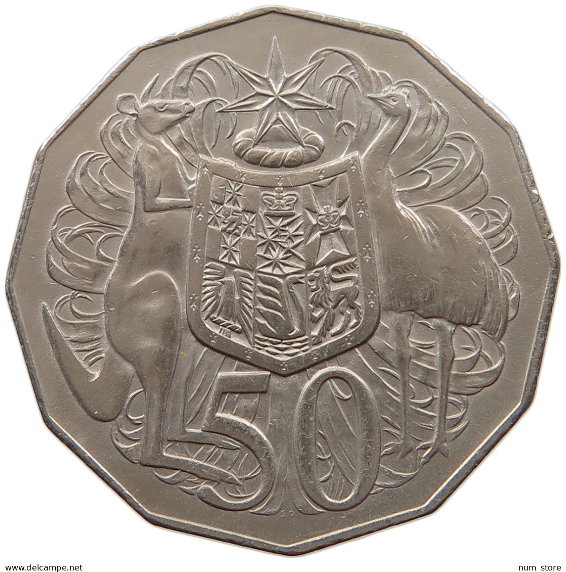 AUSTRALIA 50 CENTS 1975 #a071 0667 - 50 Cents