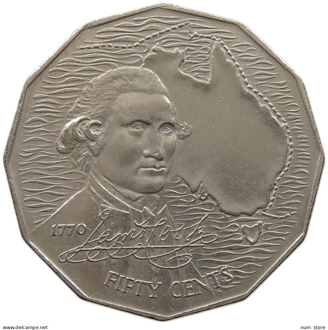 AUSTRALIA 50 CENTS 1970 #a071 0659 - 50 Cents