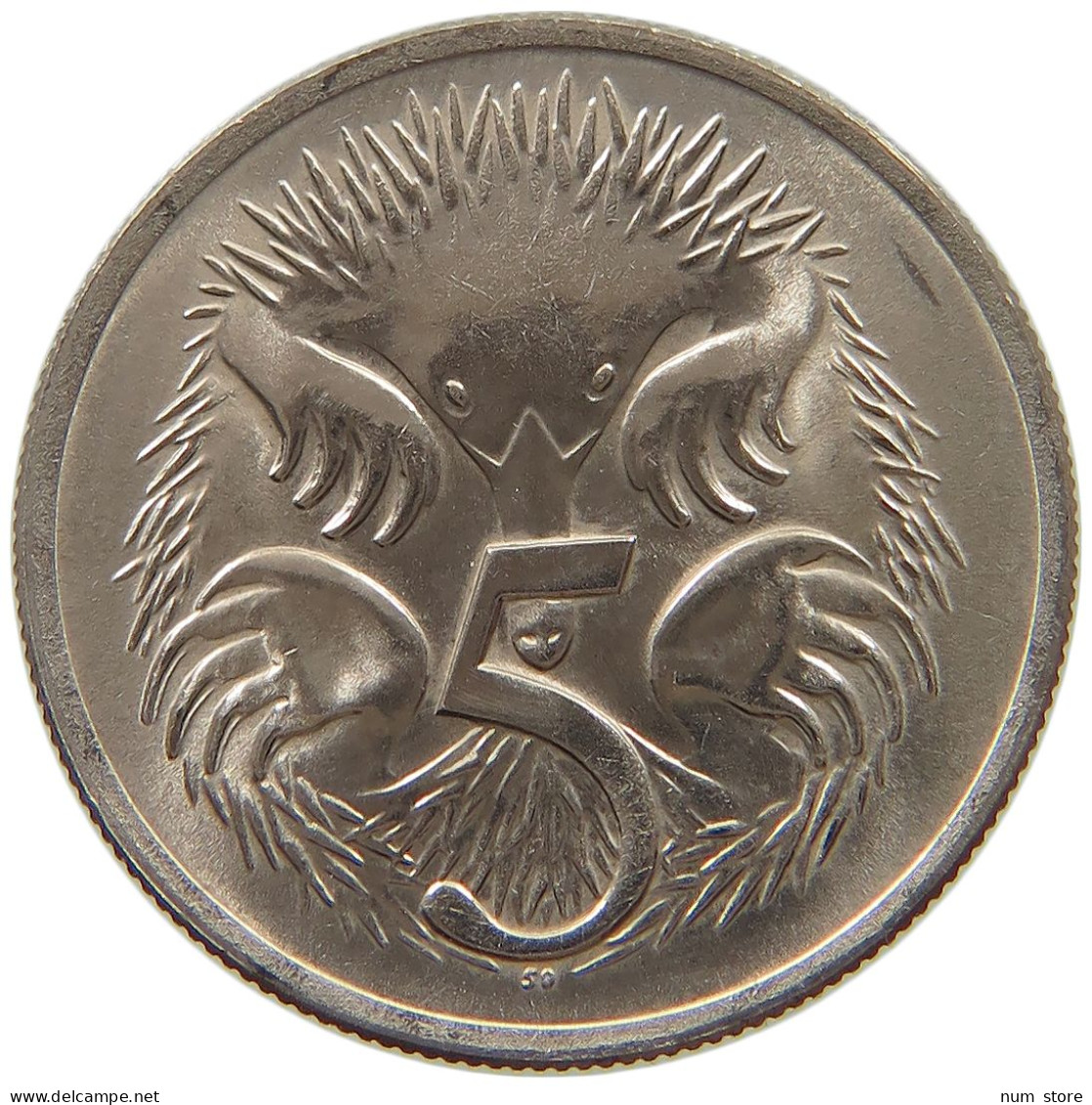 AUSTRALIA 5 CENTS 1980 TOP #s079 0605 - 5 Cents