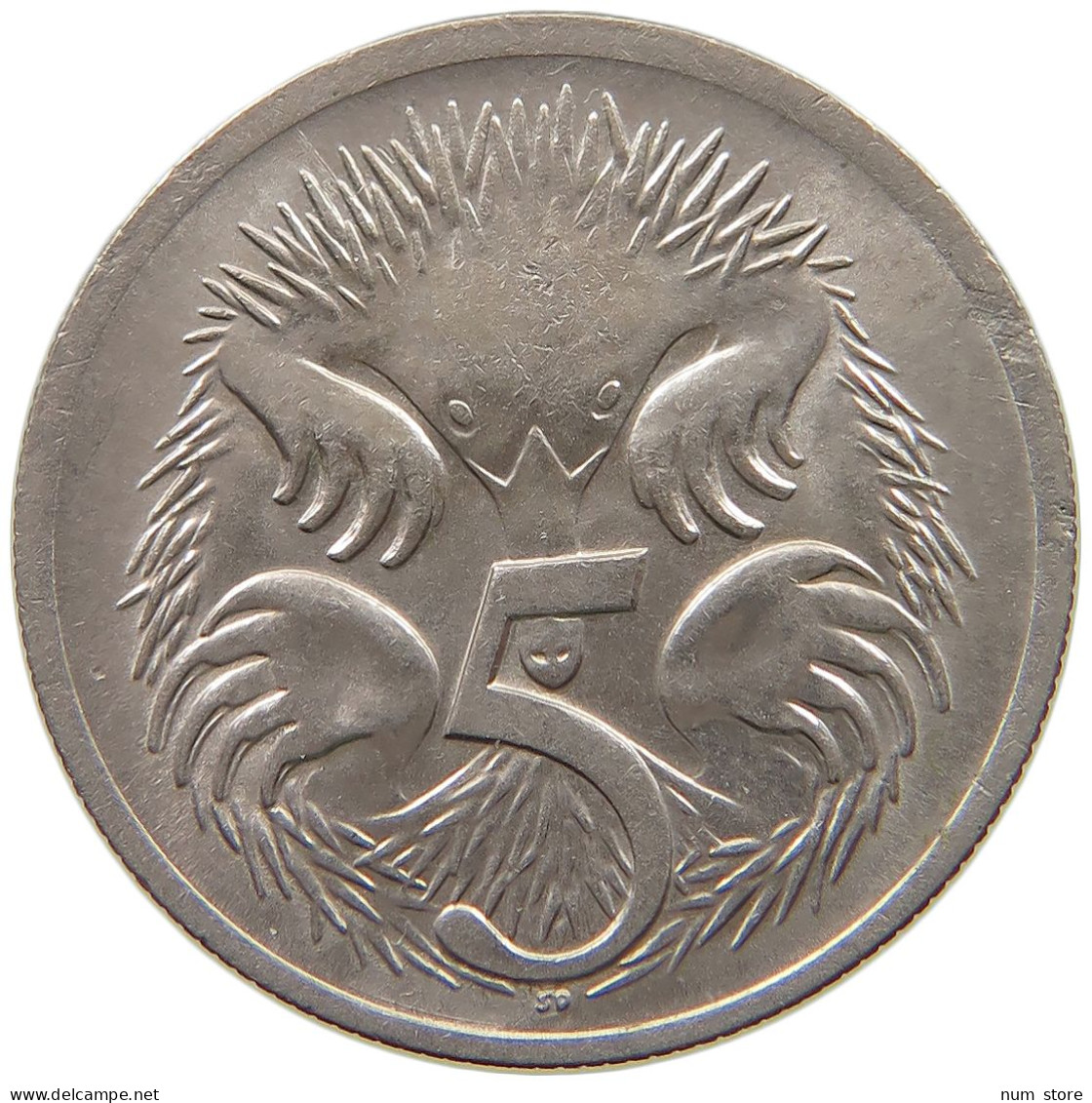 AUSTRALIA 5 CENTS 1968 #s061 0495 - 5 Cents