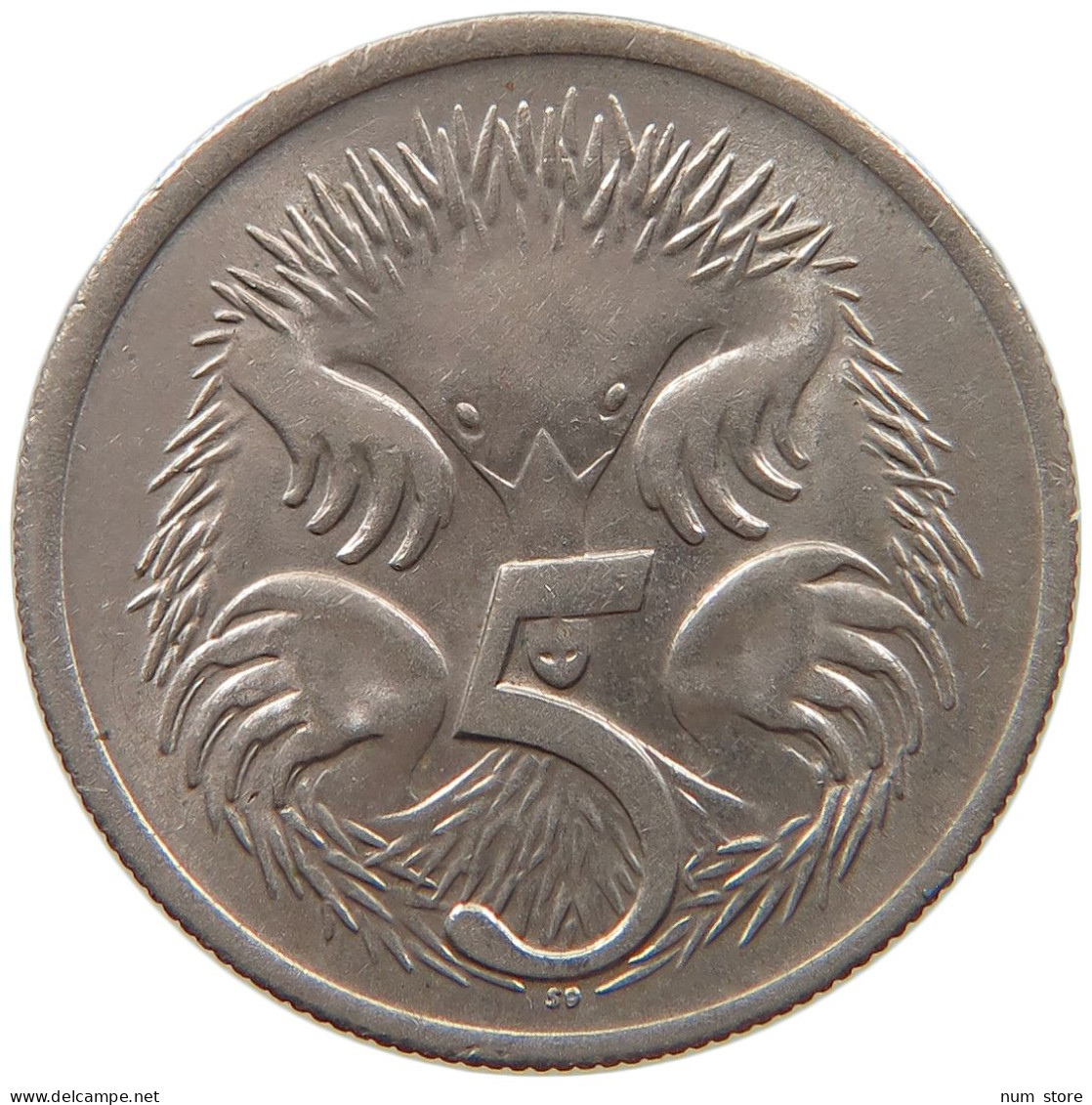 AUSTRALIA 5 CENTS 1966 #s022 0067 - 5 Cents