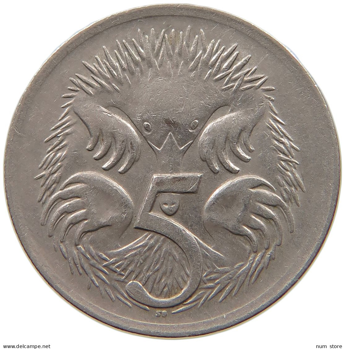 AUSTRALIA 5 CENTS 1967 #s061 0493 - 5 Cents