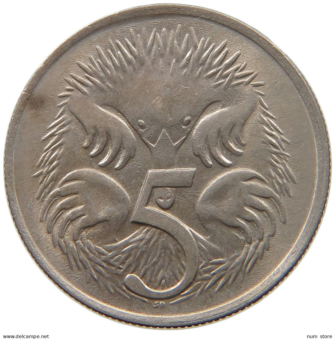 AUSTRALIA 5 CENTS 1966 #s061 0509 - 5 Cents