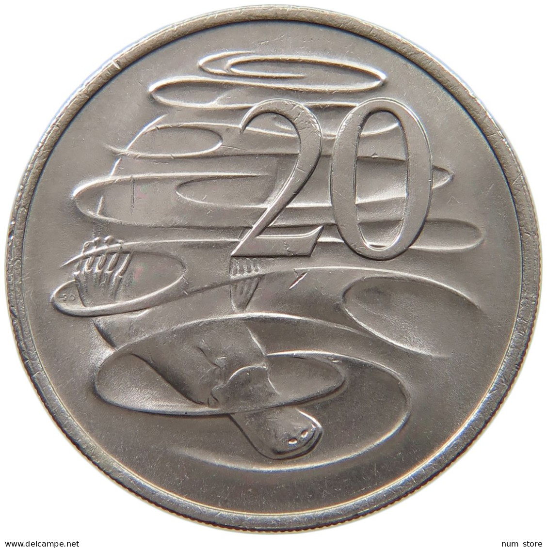 AUSTRALIA 20 CENTS 1982 #a054 0031 - 20 Cents