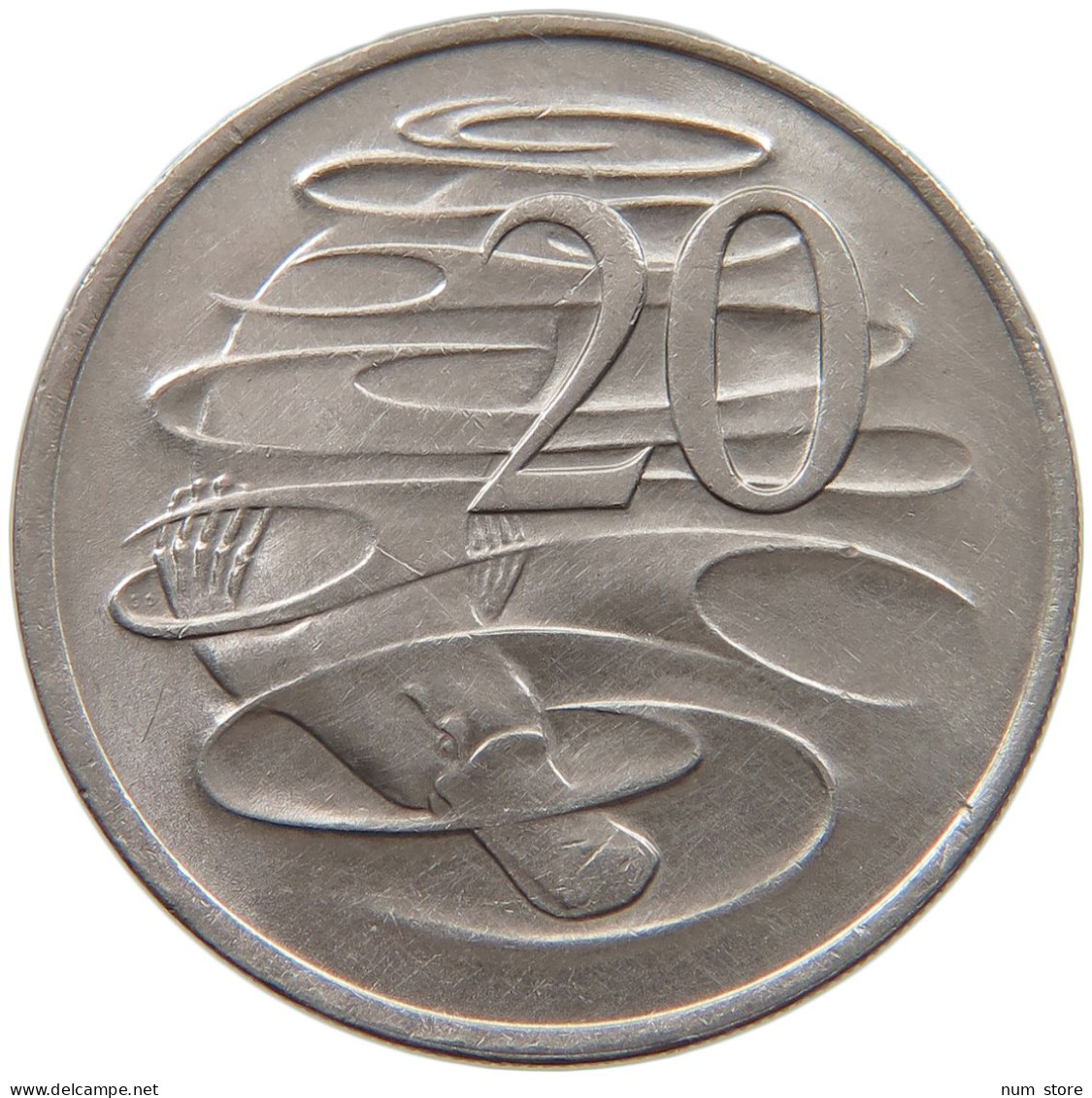 AUSTRALIA 20 CENTS 1976 #a054 0027 - 20 Cents