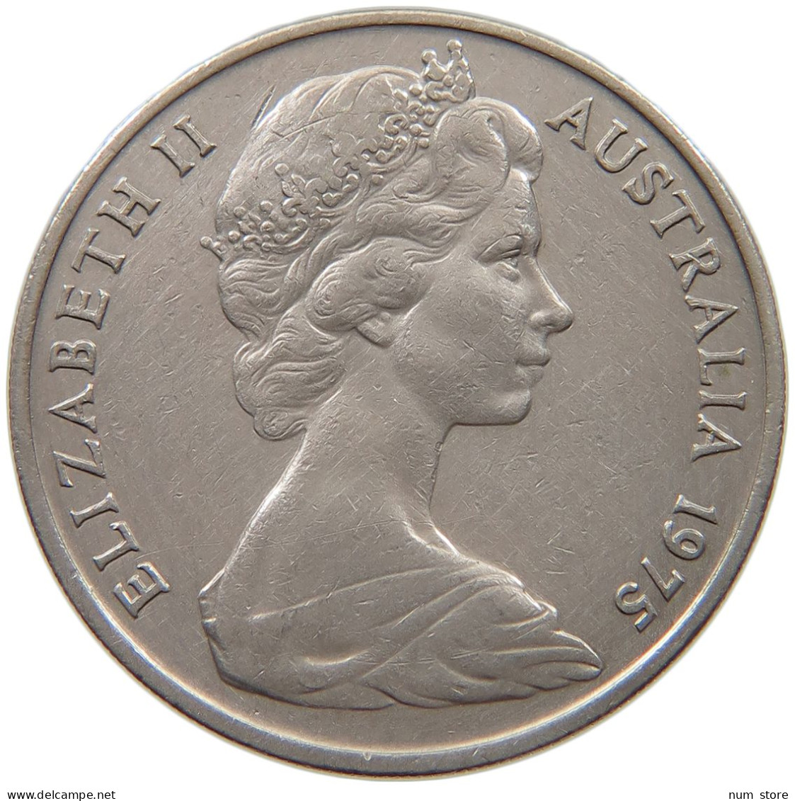 AUSTRALIA 20 CENTS 1975 #a054 0035 - 20 Cents