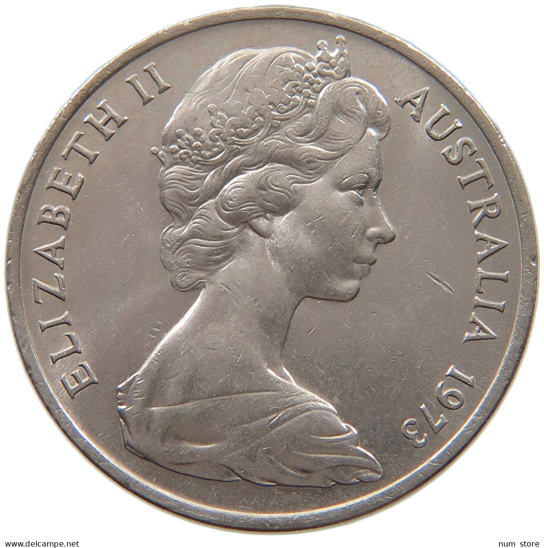 AUSTRALIA 20 CENTS 1973 #a054 0033 - 20 Cents
