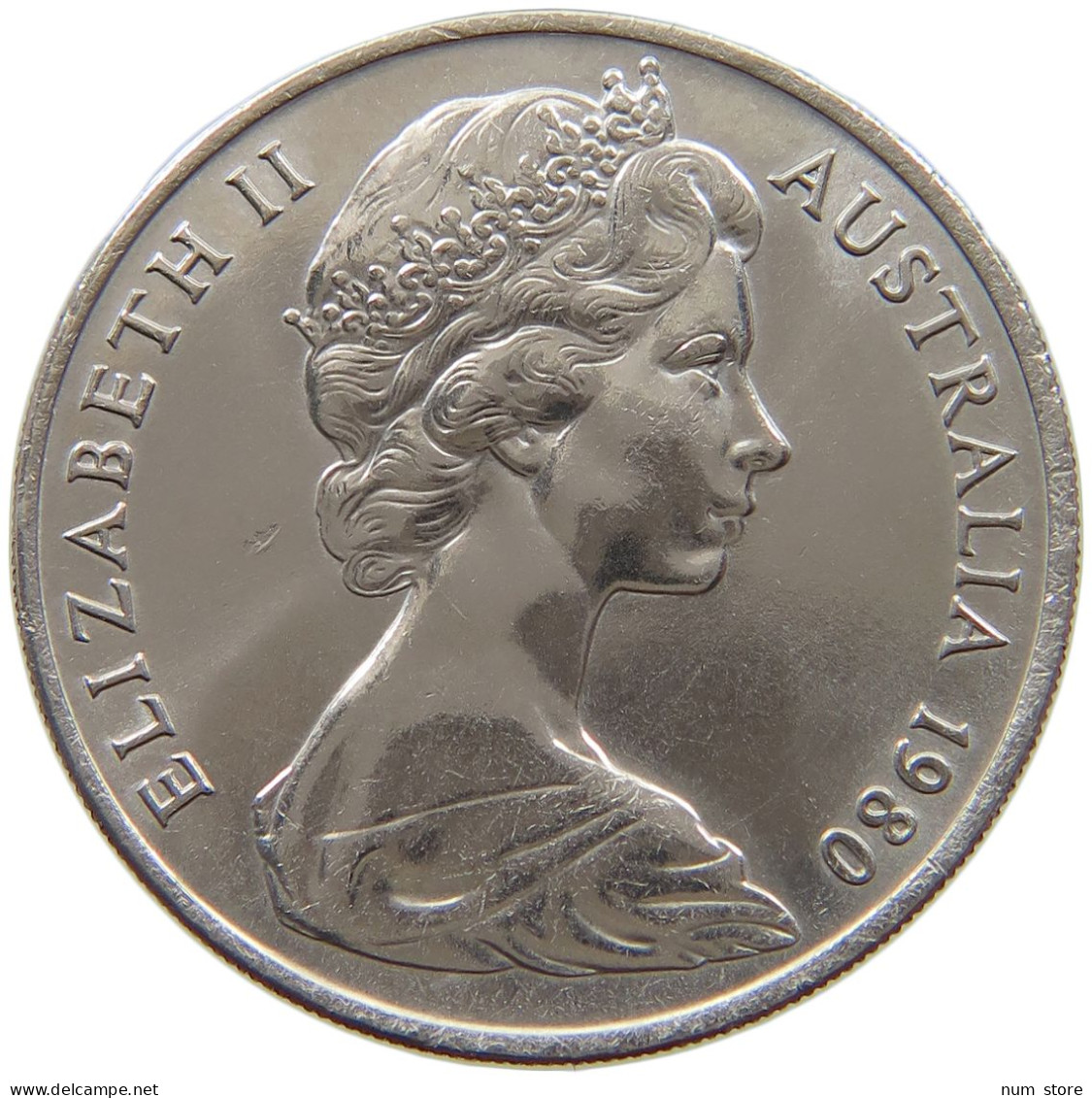 AUSTRALIA 20 CENTS 1973 #a072 0009 - 20 Cents