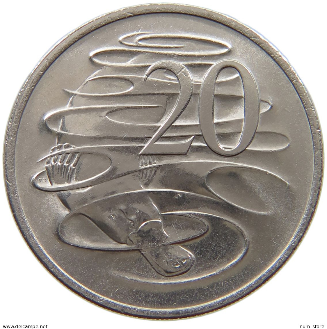 AUSTRALIA 20 CENTS 1973 #a072 0009 - 20 Cents