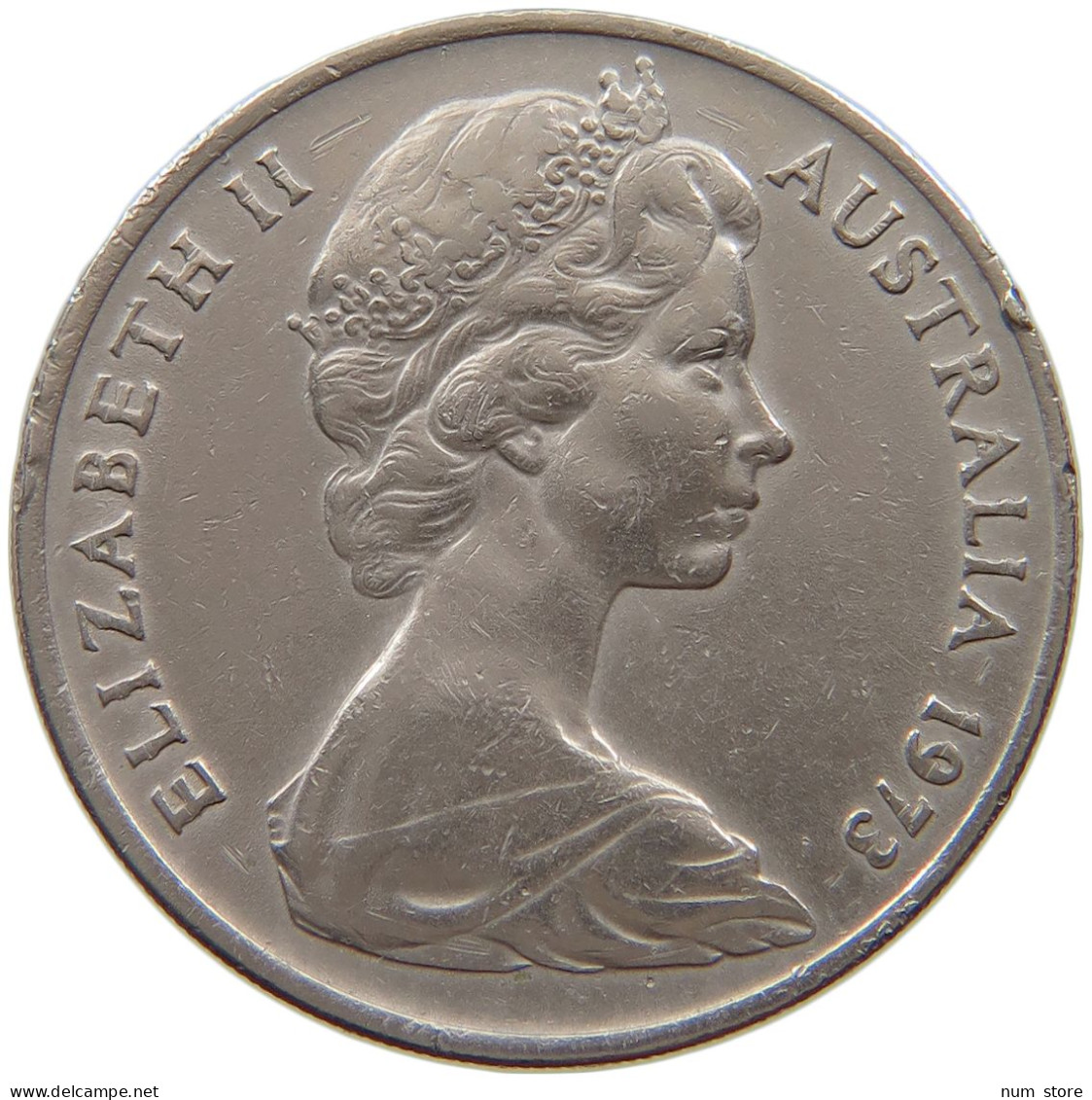 AUSTRALIA 20 CENTS 1967 #a072 0007 - 20 Cents