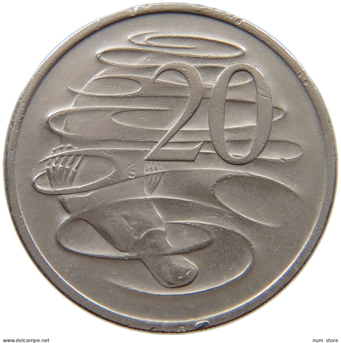 AUSTRALIA 20 CENTS 1967 #a072 0007 - 20 Cents